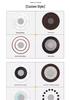 Large Electric Round Dining Table with Turntable for 20-Person - Ideal for Private Room, Restaurant, or Home Hot Pot Use