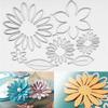 Hollow Out Flowers and Leaves Art Background Background Scrapbooking Metal Cutting Dies Stencils for DIY Album Paper Card Decor