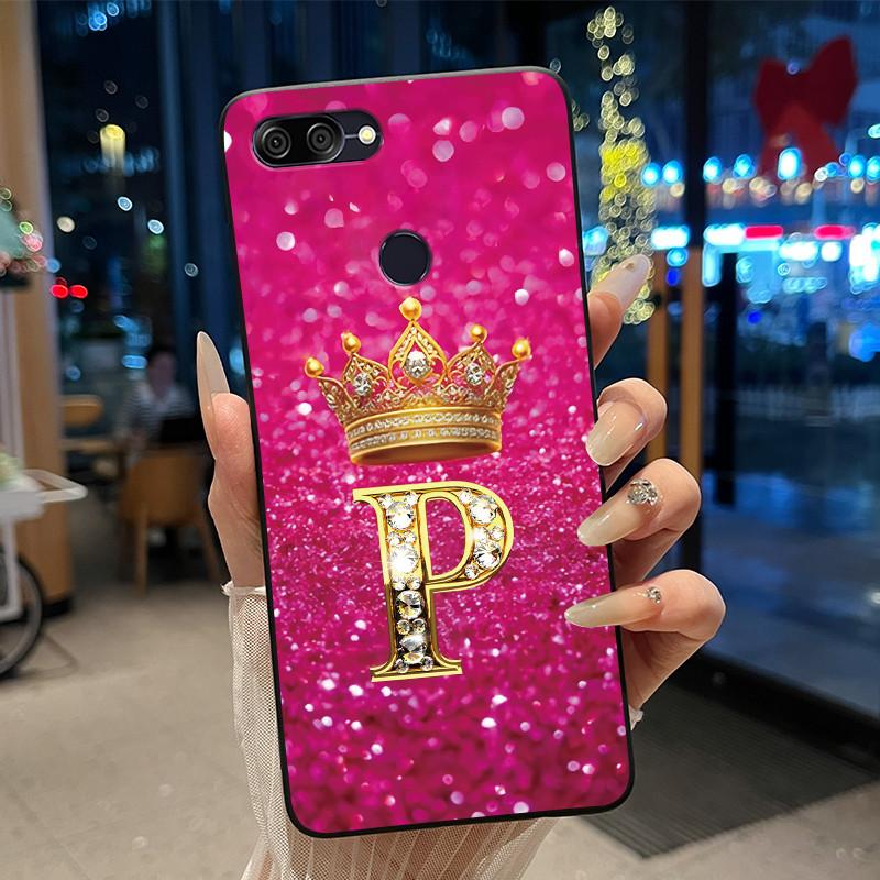 Newest Letter Crown Design Phone Casing For ASUS Zenfone Max Plus (M1) ZB570TL Black Case Bumper Silicone Shockproof Soft Cover