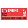 City Ground Street Sign
