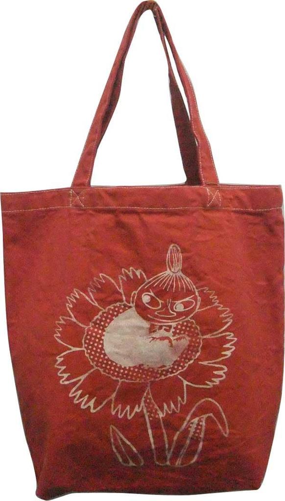 Moomin Garment Dye Tote Retro Hana Red M Size