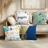 Passover Cushion Cover Soft Short Plush Pillow Cover Smooth Cozy Texture Aesthetic Cushion Case Home Decor
