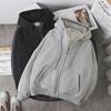 Men's Japanese-Style Zipper Sweatshirt, Trendy Hong Kong Autumn Cardigan, Loose Korean Casual Jacket