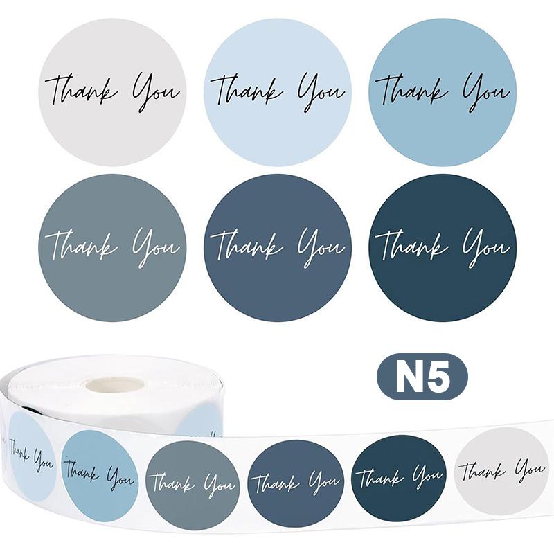 500Pcs Thank You' Stickers For Small Business Wedding Gift Seal Shipping Labels Envelope Decor Sticker Stationery Supplies