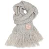 SNUGGIEST Cable Knit Muffler [Cygnet Grey]