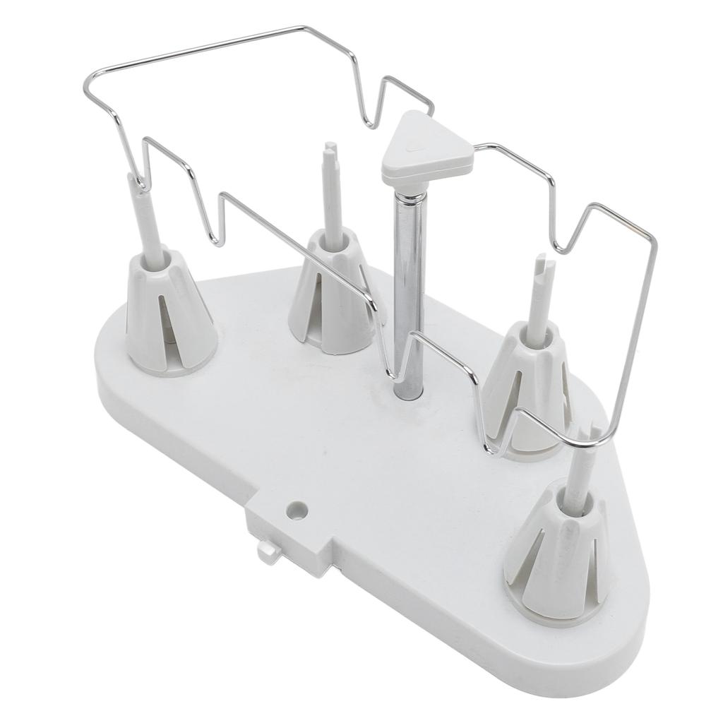 Spool Thread Stand Multifunctional Trapezoidal 4 Thread Holder Movable Adjustable Height Plastic