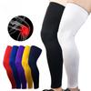Цельный спортивный наколенник, дышащий анти-УФ-лучевой рукав для езды на велосипеде, баскетбольный рукав для ног, наколенники