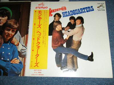 LP Пластинка MONKEES - Headquarters SHP5638 VICTOR 1967 Япония Оби Рок Б/У
