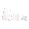 Acrylic Desktop Display Frame Table Card Sign Collection Photo Protection Holder
