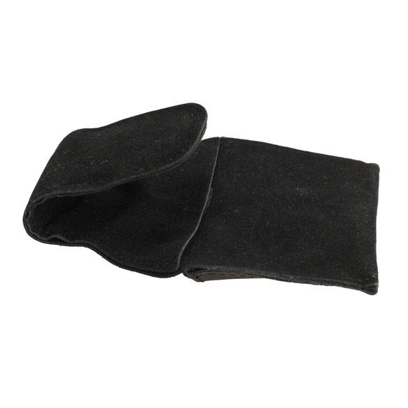 1-5PCS Black Billiards Leather Pouch Chalk Holder Pouch with Clip Pool Snooker Chalk Holder Accessories 9.5*5cm