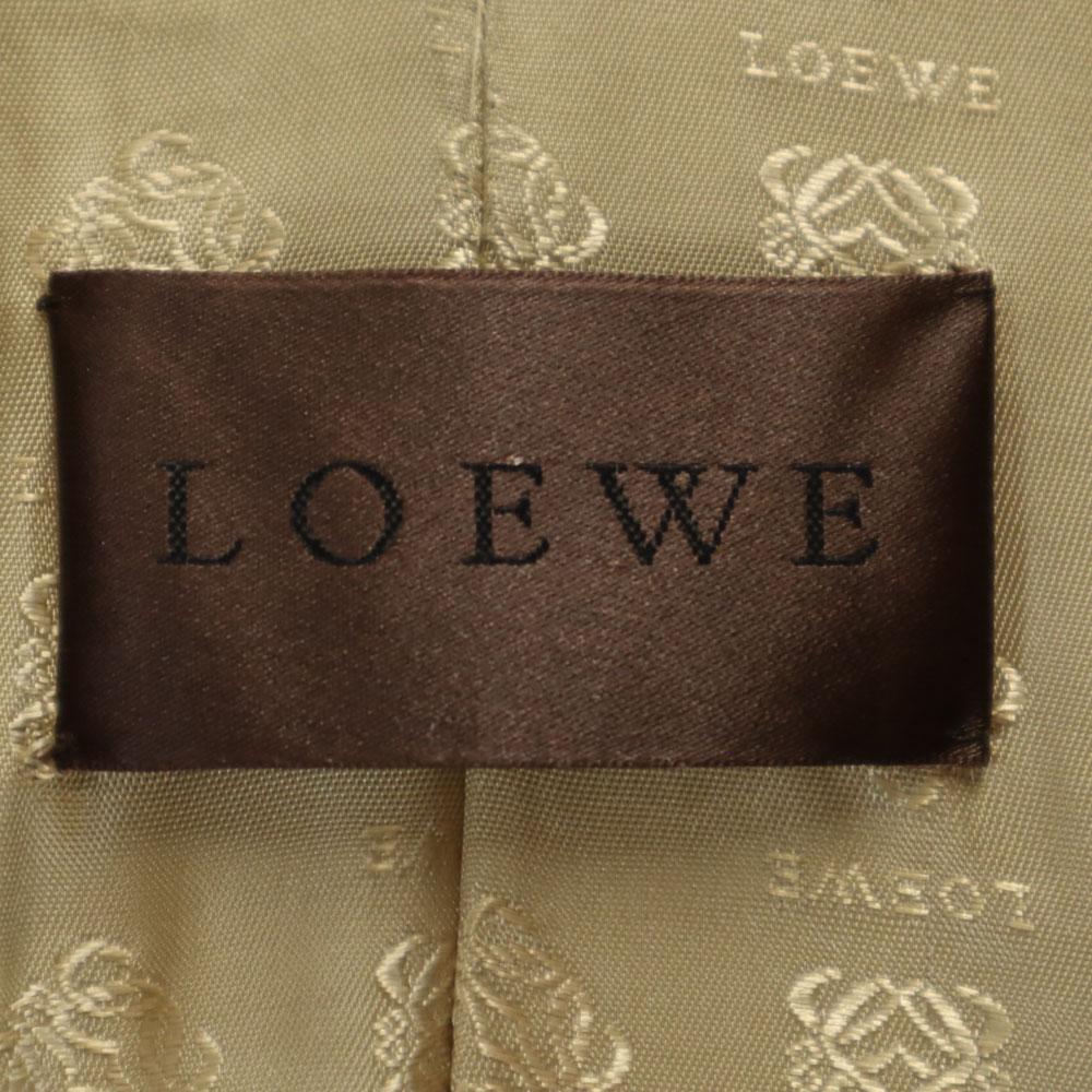 Loewe Пальто из замшевой кожи, произведено в Испании, размер 40, бежевое, женское, б/у.