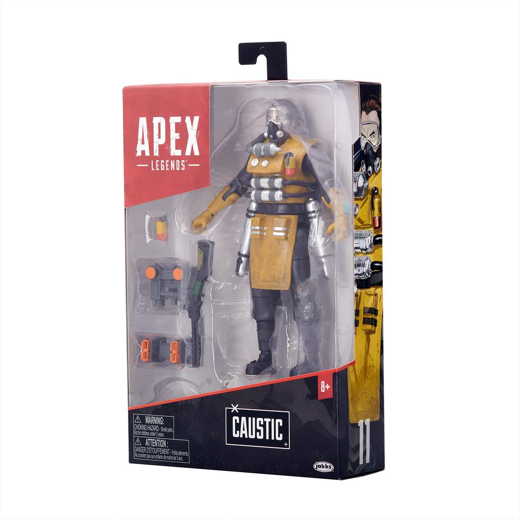 Лицензированная фигурка Apex Legends Caustic [Официальный продукт] 6 дюймов