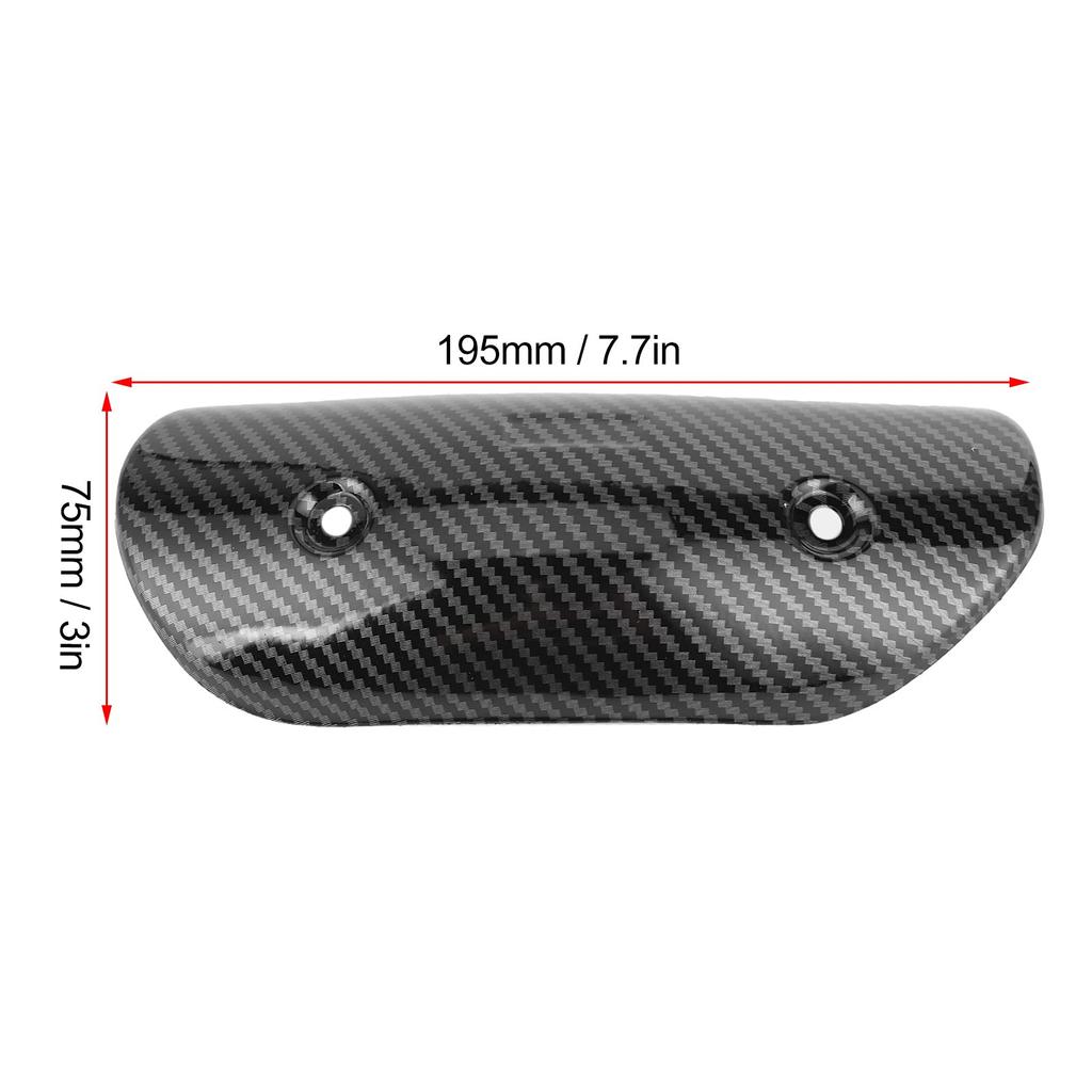 Exhaust Heat Guard, Pipe Heat Cover, Motorcycle Exhaust Middle Pipe