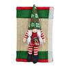 Christmas Handle Cover Christmas Atmosphere Elf Design Store Decoration Home Decor Multifunctional 2PCS/Set