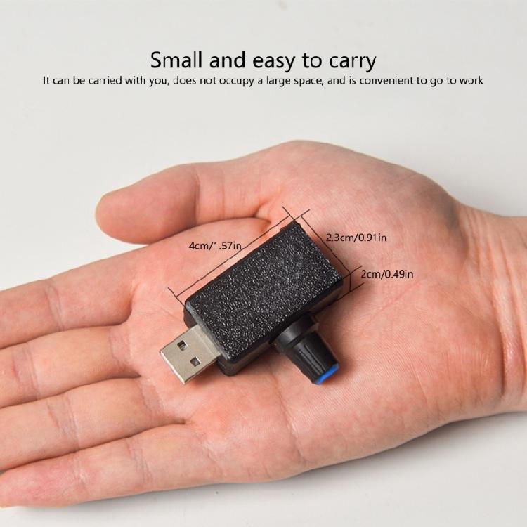 Регуляторы скорости USB-вентилятора с переключателями, совместимость с питанием 5 В, для индивидуальной настройки охлаждения