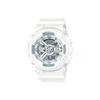 G-Shock Серия для молодежи Белый Самурай Спортивные 200М Водонепроницаемые Антимагнитные Ударопрочные Кварцевый механизм Ремешок из смолы Мужские часы GA-110LP-7A
