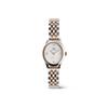 Женские часы Daniel Wellington Ophelia Mini 25.5x22 Beans Link, двухцветные, белые и розовое золото, элегантный модный подарок для женщин.