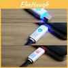 Кабель USB 3.1 Type C USB-C с LED-подсветкой премиального качества для синхронизации данных и быстрой зарядки для телефонов Android