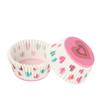 100Pcs Party Muffin Cup Rainbow Cake Mold Paper  Cupcake Baking Boxes Wrapper