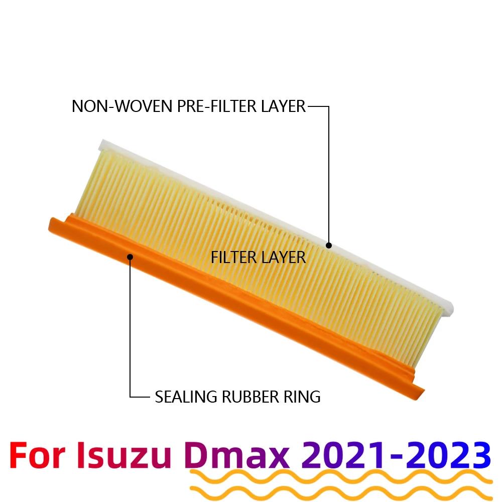 Воздушный фильтр для Isuzu Dmax D-max Пикап MUX 1.8T 1.9T 2.5T 3.0T 2019-2021 2022 2023 Замена Автомобильные Аксессуары Воздушные Фильтры 7
