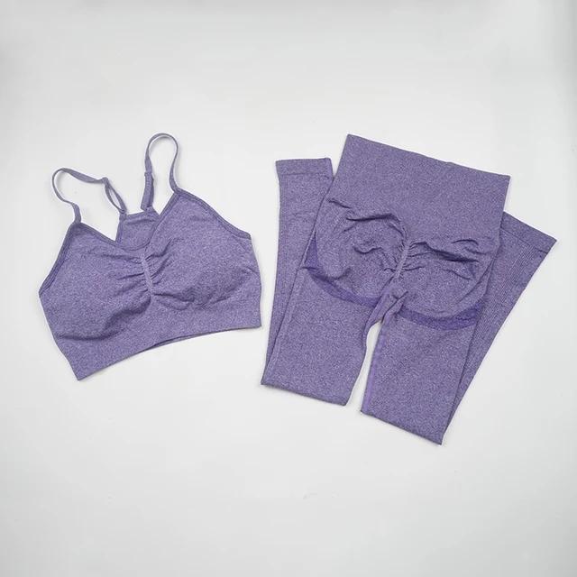 Бесшовный комплект для йоги, женская спортивная одежда для тренировок, спортивная одежда, спортивные костюмы для фитнеса