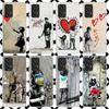 Чехол для телефона Street Art Banksy Graffiti для Samsung Galaxy A52 A42 A32 A22 A12 A02S A51 A50 A71 A70 A41 A31 A21S A40 A30S A20S A10