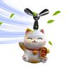 Car Propeller,Cute Cat Pilot Car Rotating Propeller - Propeller Car