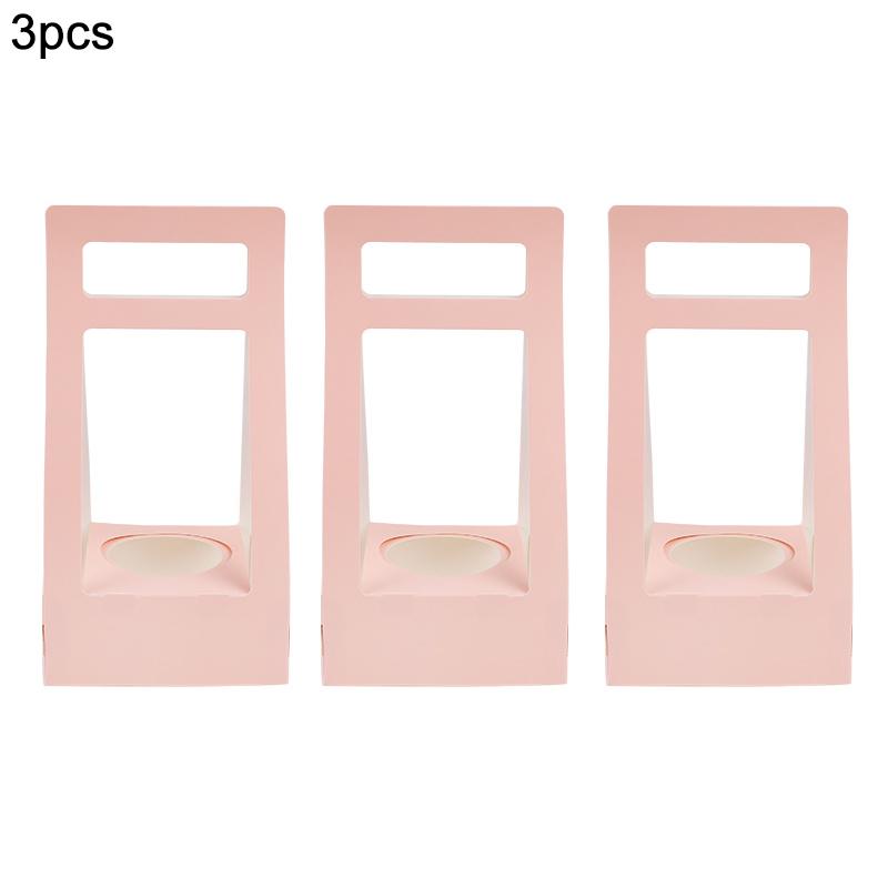 3/5 шт. Портативная коробка для цветов из крафт-бумаги, корзина для букета роз, упаковка для подарков на свадьбу, день рождения, вечеринку, украшение для дома