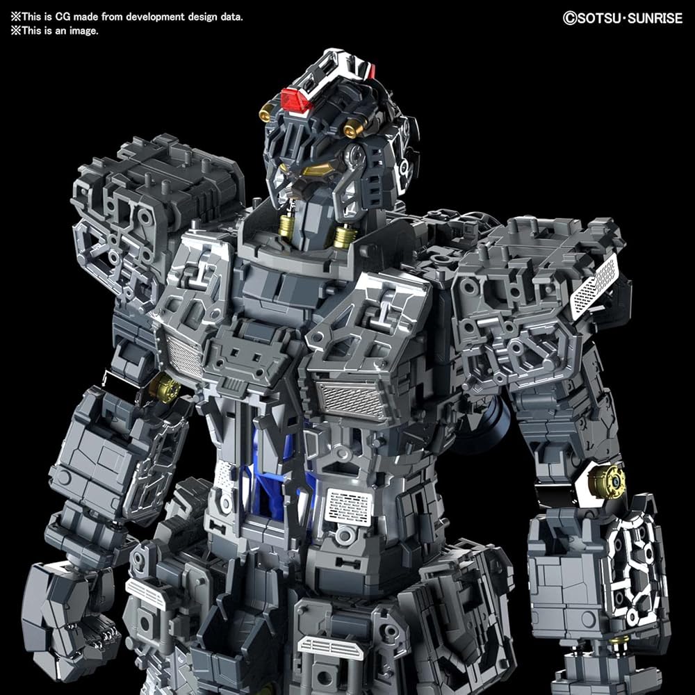 Пластиковая модель Gundam RX-78-2 в масштабе 1/60 серии PG Unleashed, с цветовой кодировкой