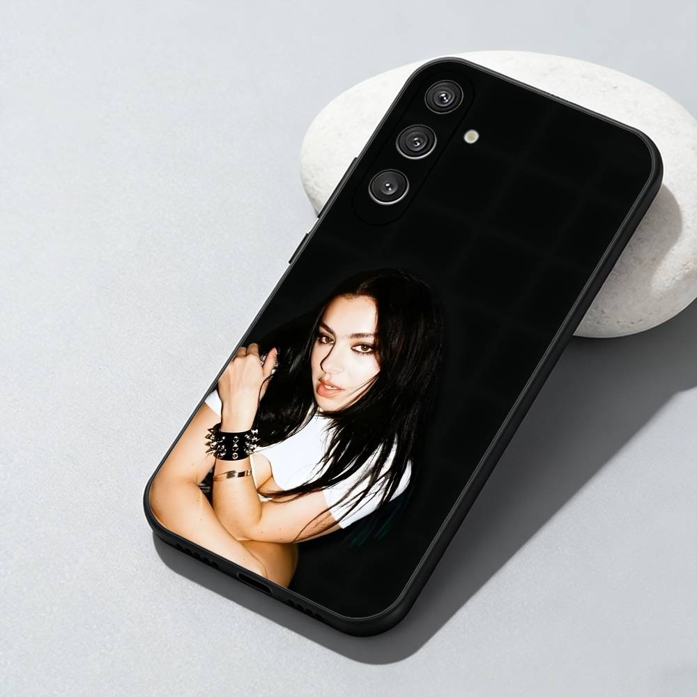 Чехол для телефона BRAT C-Charli xcx Для Samsung Galaxy A73,A72,A71,A70,A52,A51 Другие Мягкая Черная Крышка