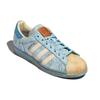 Adidas Суперзвезда, тающая печаль CNY Blue (2022) Кроссовки унисекс Clear-Blue Ecru-Tint Orange-Rush GY7012