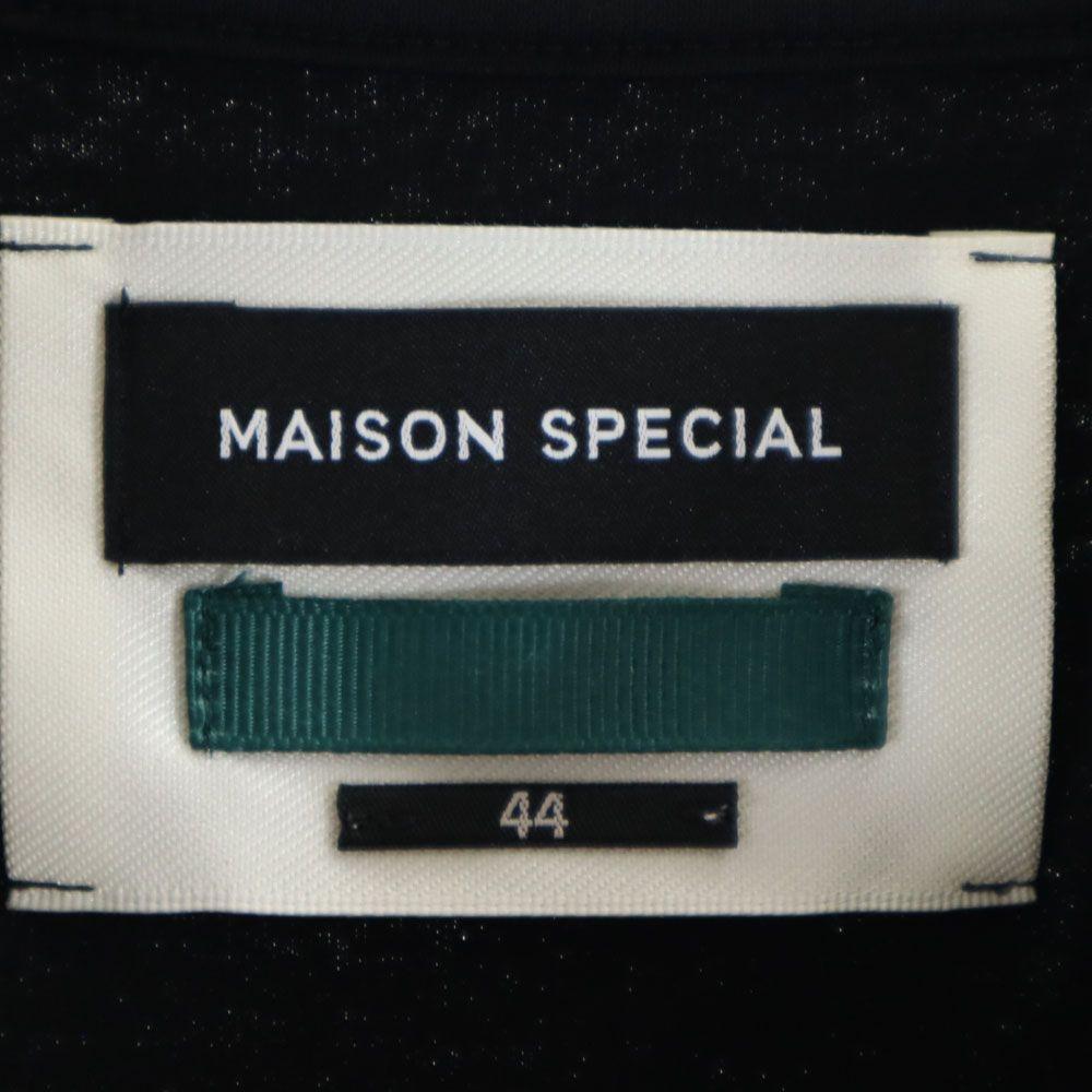 MAISON SPECIAL сделано в Японии Футболка с коротким рукавом 44 черная Мужская Б/У