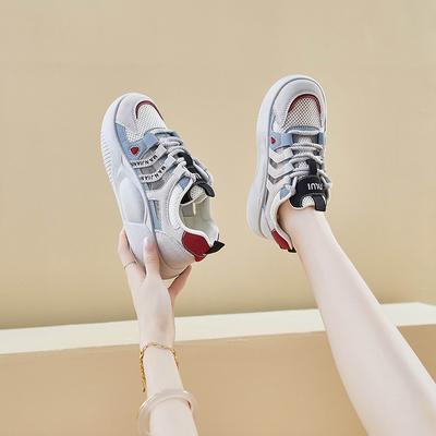 Туфли-качалки Hollow Rocking Shoes, новый летний модный тренд, женская обувь на толстой подошве, удобная дышащая нескользящая плоская повседневная обувь для отдыха на открытом воздухе