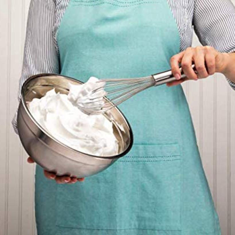 Набор из 6 мисок из нержавеющей стали емкостью 1,5-5 л, вложенная миска для смешивания, кухонные миски для приготовления салатов, контейнер для хранения овощей и продуктов