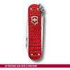 Victorinox Классический драгоценный нож ALOX Collection Iconic Red Multifunction Knife с ножницами для кемпинга и плоской отверткой, оснащенной гвоздем