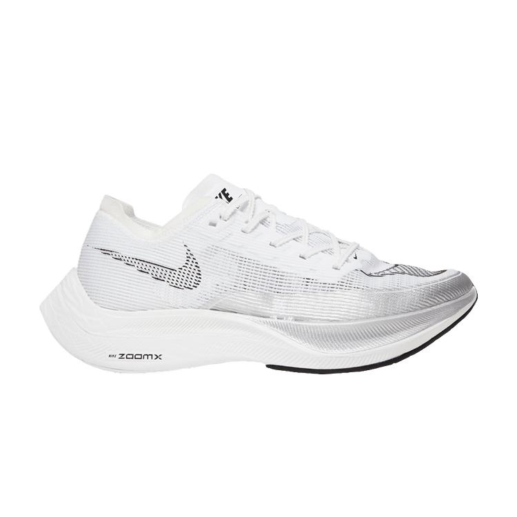 Women's Sneakers Nike ZoomX Vaporfly Next% 2 White Metallic Silver (Women's) White/Metallic Silver/Black