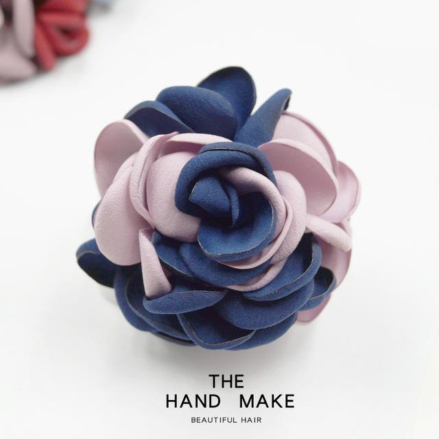 I -Remiel Тканевые Цветы Броши Искусство Ткани Женщины Высокого Качества Нагрудная Брошь Для Костюмов Булавка Для Лацкана Куртки Кардиган Аксессуары Ювелирные Изделия