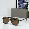 ANDITAGG sunglasses trendy men trimmed lenses UV protection sunglasses heavy industry glasses fashion mach six