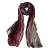 Women Scarf Autumn Winter Tie-Dye Scarf Soft Smooth Texture All-Weather Shawl Versatile Outdoor Accessory