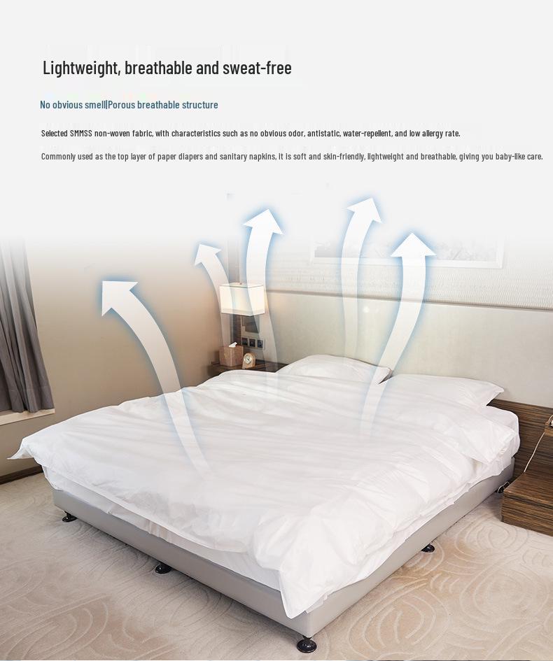 Стерильный портативный дорожный набор: Одноразовые простыни и спальные мешки из нетканого материала для гостиниц и хостелов