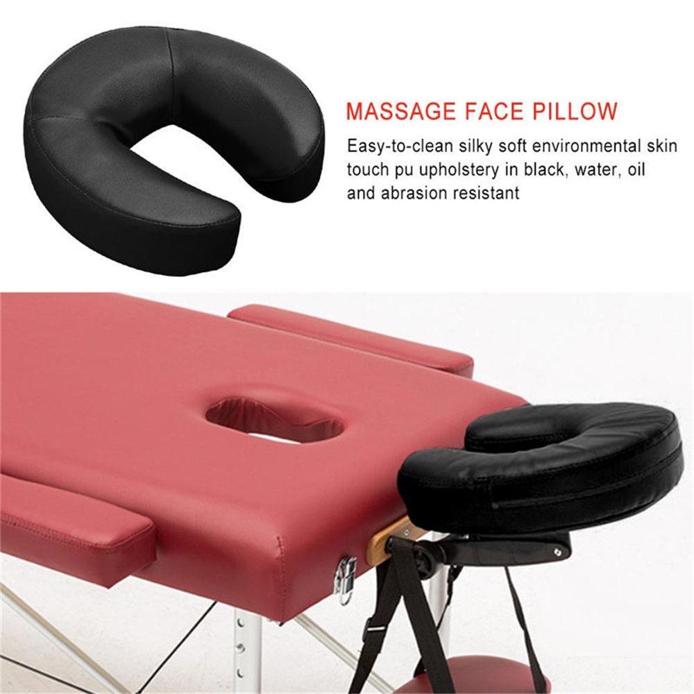 Массажный стол для спа, универсальный подголовник, подушка для лица, подушка для массажного стола