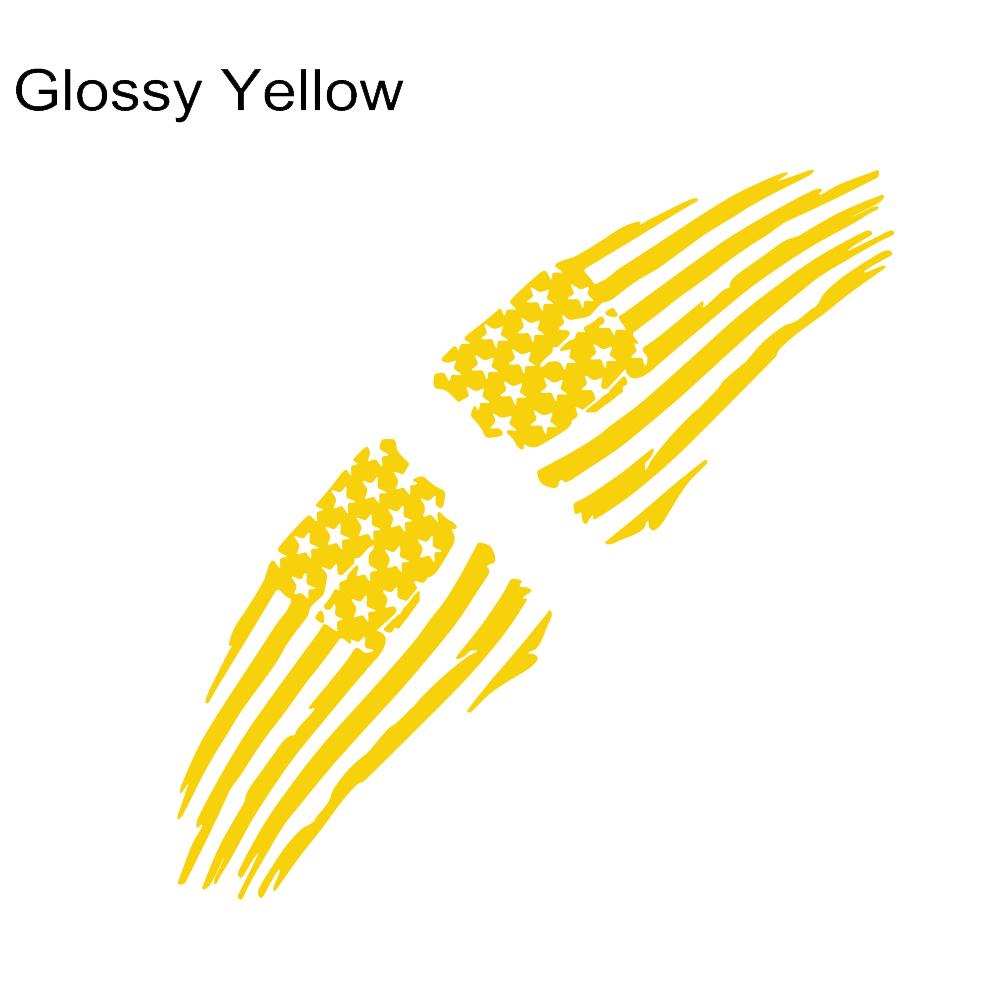 Универсальная наклейка с флагом США для автомобилей, внедорожников, грузовиков, дверей, боковых окон, лобового стекла, наклейка с американским флагом, декор