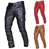 Men's Autumn Winter Punk Retro Goth Slim Casual Long Pants Trousers