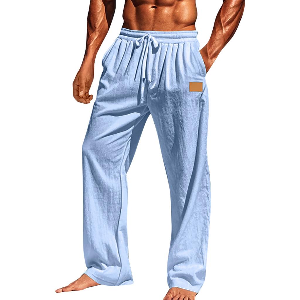 Мужские комбинезоны, повседневные брюки с несколькими карманами и завязками, походные брюки, хлопковые саржевые брюки