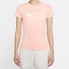 Nike Спортивная одежда Just Do It Slim с коротким рукавом Футболка женская Топы Washed-Coral CI1384-664