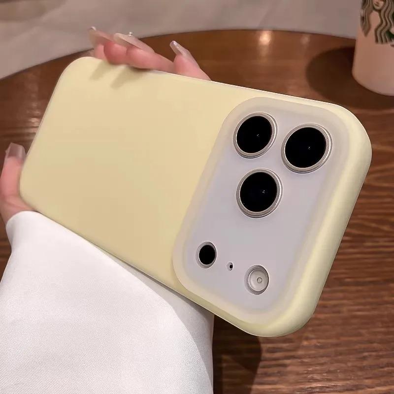 Гелевый силиконовый мягкий чехол для телефона Для For Iphone 17 16 1 Pro Max Конфетного цвета Ударопрочные чехлы Для For Iphone 14 13 17 Pro Max Чехол