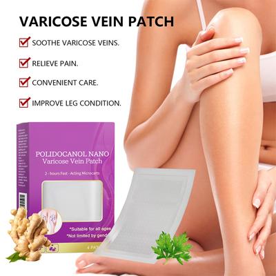 Nano Varicose Veins Plaster, Nano Microneedle Patch для варикозного расширения вен, успокаивающий ноги мужчин и женщин(1шт)