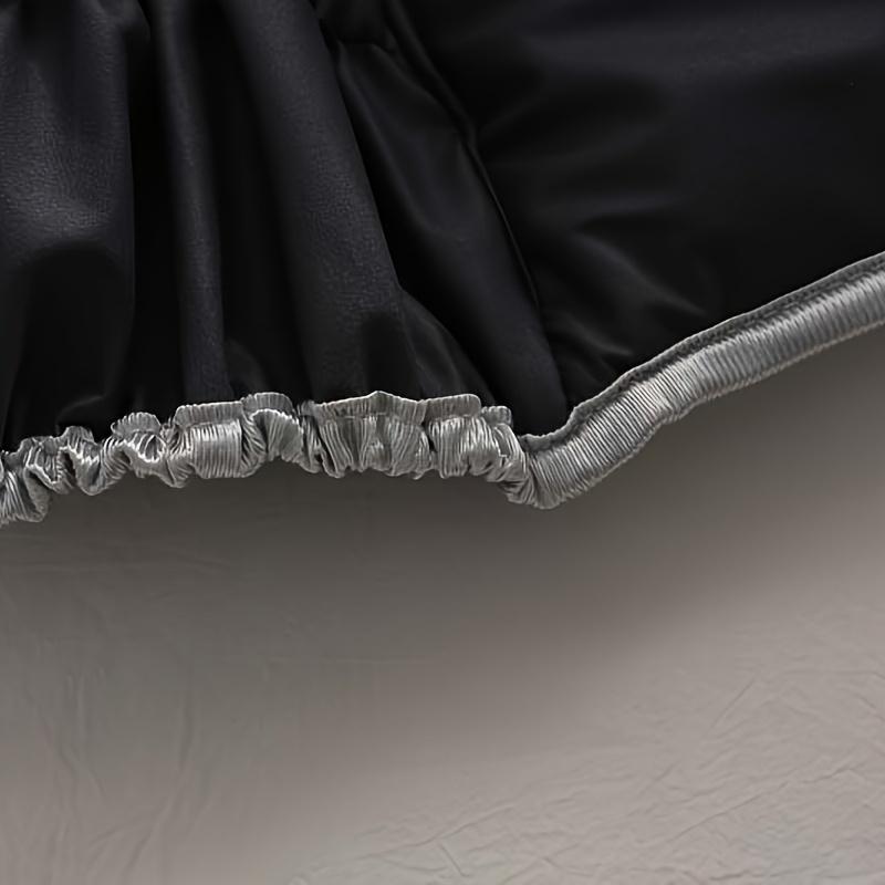 Luxury All-inclusive Thicken Quilted Headboard Cover Technology Cloth Bed Head Cover Solid Color Dust Protector Cover Easily Clean Headboard Cover