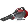 Aspirateur a main spécial voiture - BLACK &amp; DECKER ADV1200-XJ - 12,5 AW - 12V - Prise allume cigare - Rouge / Gris