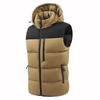 Vest New Multi-pocket Waterproof Hooded Vest Removable Hat Jacket Bread Clothing Vest